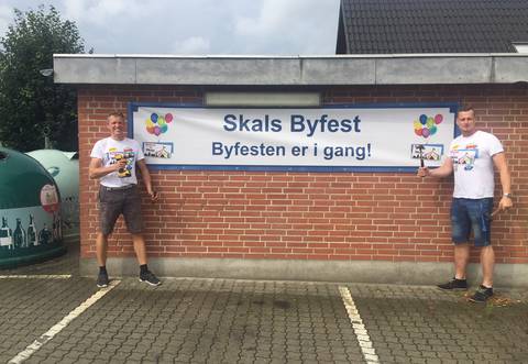 Skals Byfest Banner